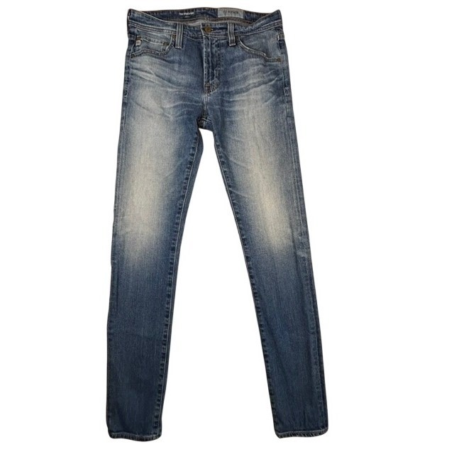 Ag Adriano Goldschmied Stockton Skinny Fit Medium Wash Denim Stretch Jeans 31